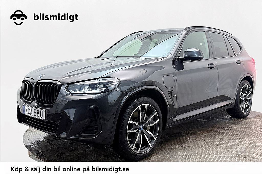 BMW X3 xDrive30e M Sport Shadow Line Drag Läder Kamera Nav H/K MOMS