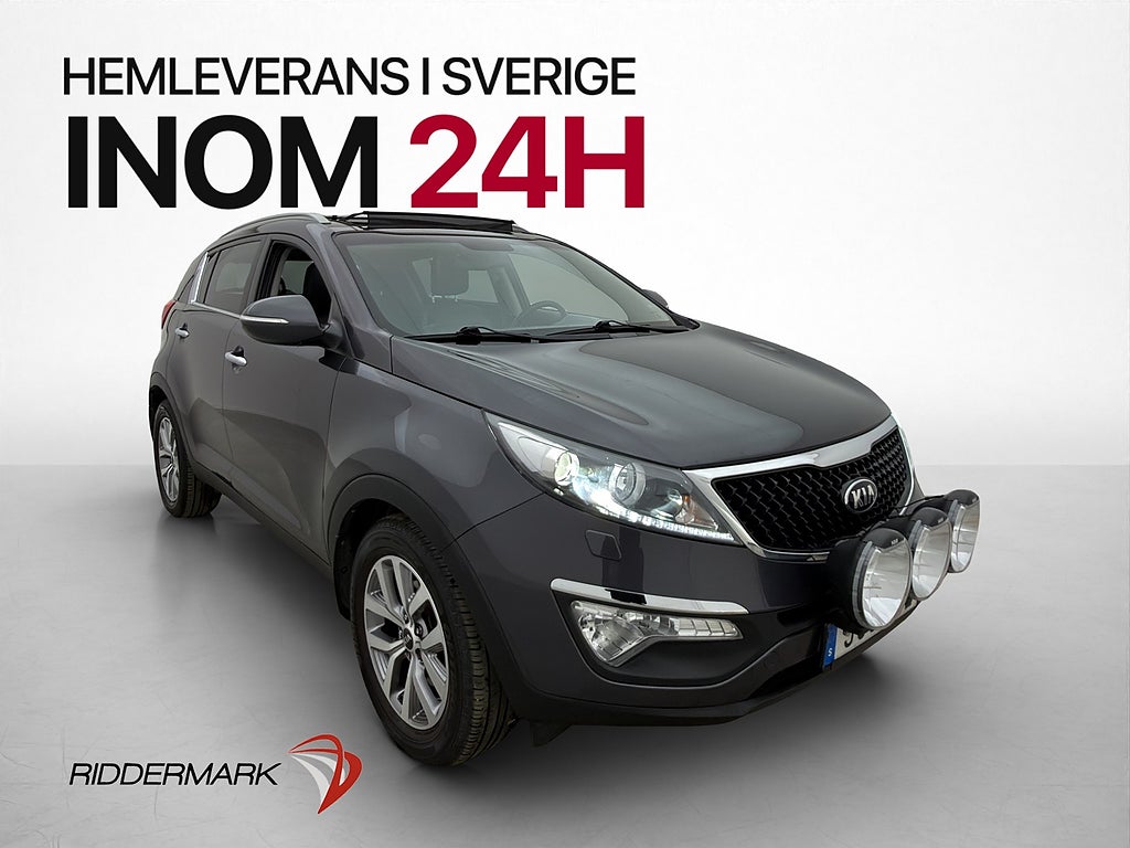 Kia Sportage 115hk Special Edition Pano Kamera Skinn Drag