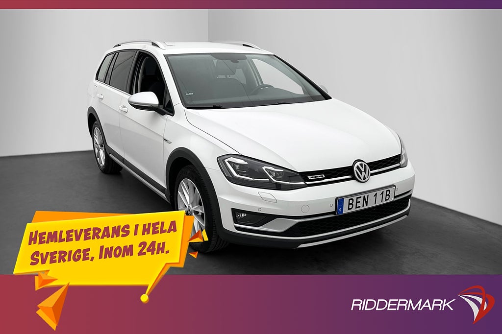 Volkswagen Golf Alltrack TDI 4M 184hk Kamera CarPlay Drag