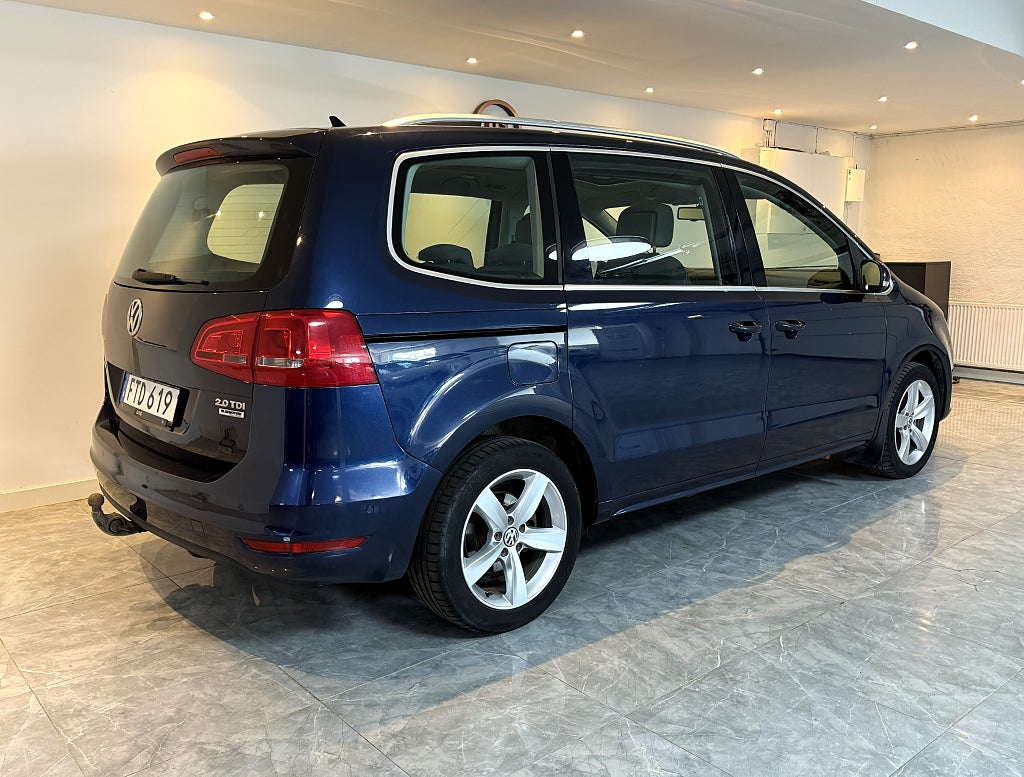 Volkswagen Sharan 7-seater 2.0 TDI DPF BMT Masters PANORAMA DRAG D-VÄRMAR