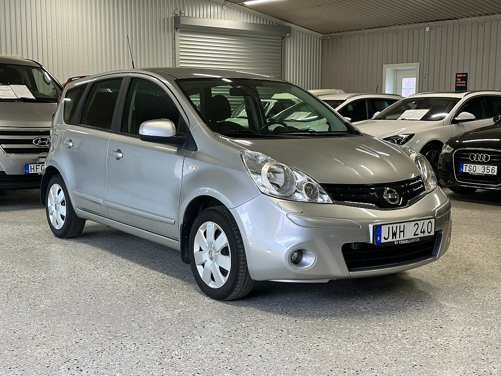 Nissan Note 1.6 Euro 5 5-dörrar 110hk Farthållare 