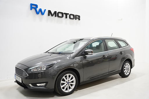 Ford Focus 1.0 EcoBoost 125hk Titanium M-värmare Carplay BT