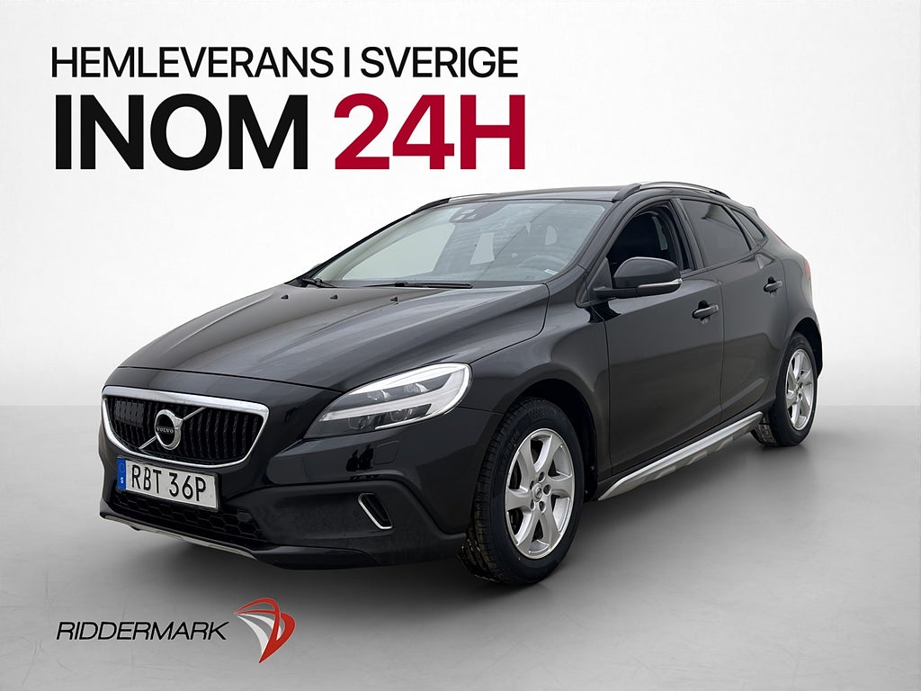 Volvo V40 Cross Country D3 Momentum VOC Kamera Skinn MOMS