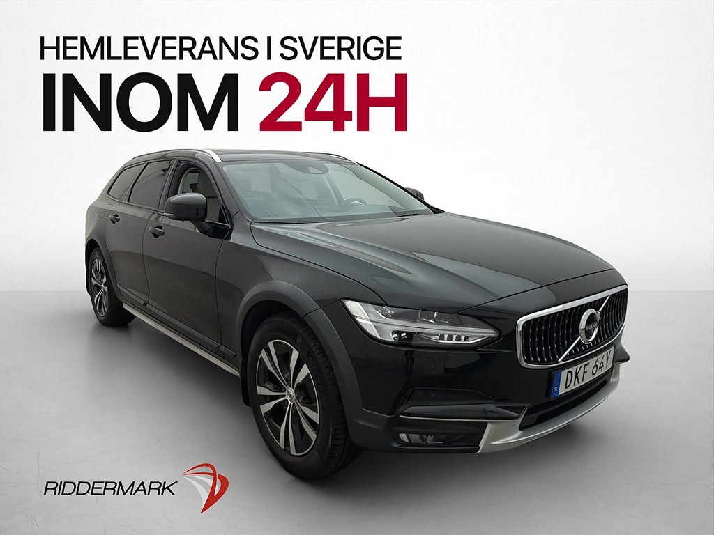 Volvo V90 Cross Country D4 AWD VOC Pano 360° HuD  Skinn Drag