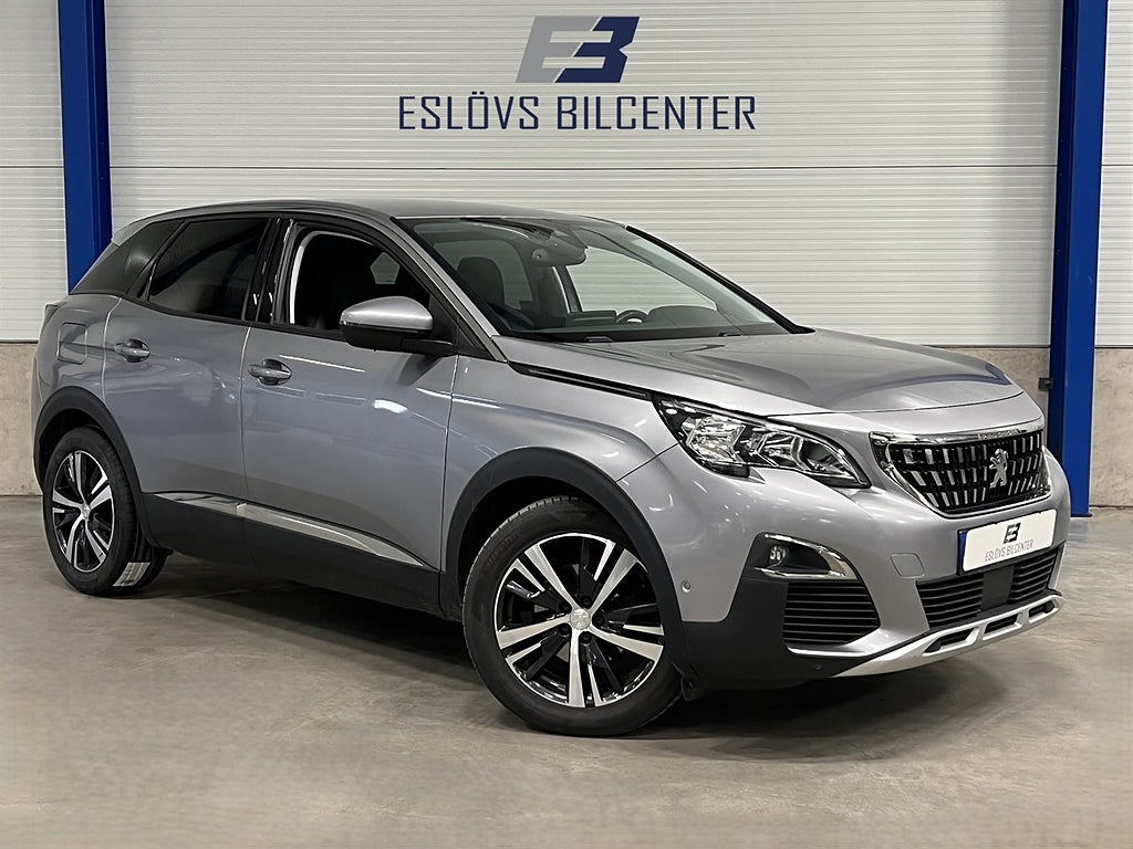 Peugeot 3008 1.2 PureTech 130 HK / Allure / Kamrem bytt / 6 växl man. /