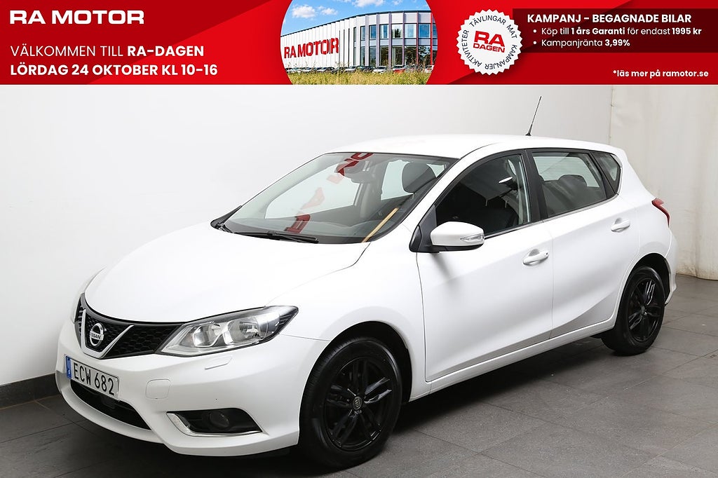 Nissan Pulsar 1,2 DIG-T 115hk Navi Kamera Keyless Nybesikt Drag 2018