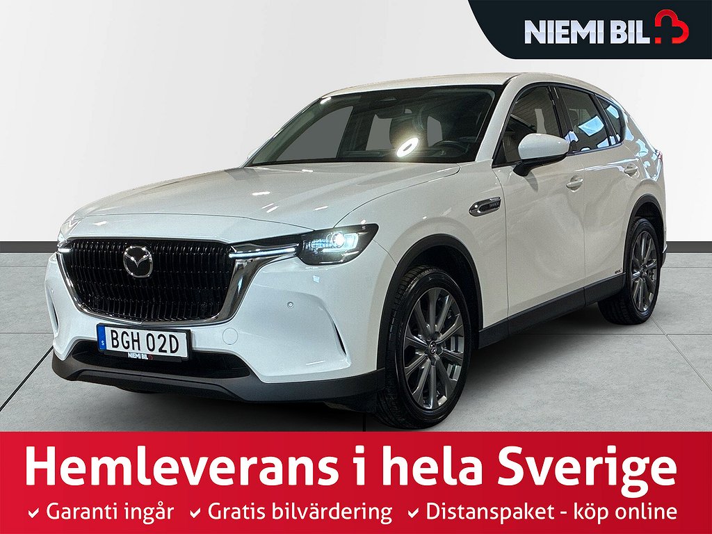 Mazda CX-60 PHEV Kamera HuD MOMS Navi S&Vdäck 10års garanti