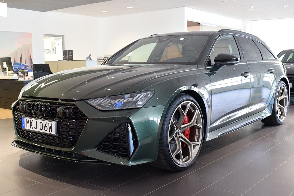 Audi RS6 Avant Performance 630hk Exclusive Keramiska bromsar 2025