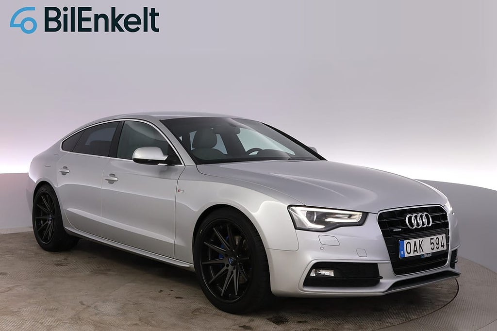 Audi A5 Sportback 2.0 TFSI Quattro S-Line Sport 225hk