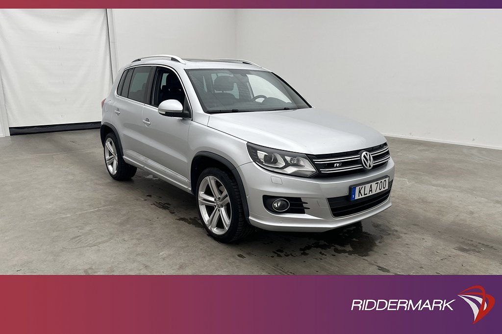 Volkswagen Tiguan TDI 4M 177hk R-Line Pano Skinn Kamera Drag