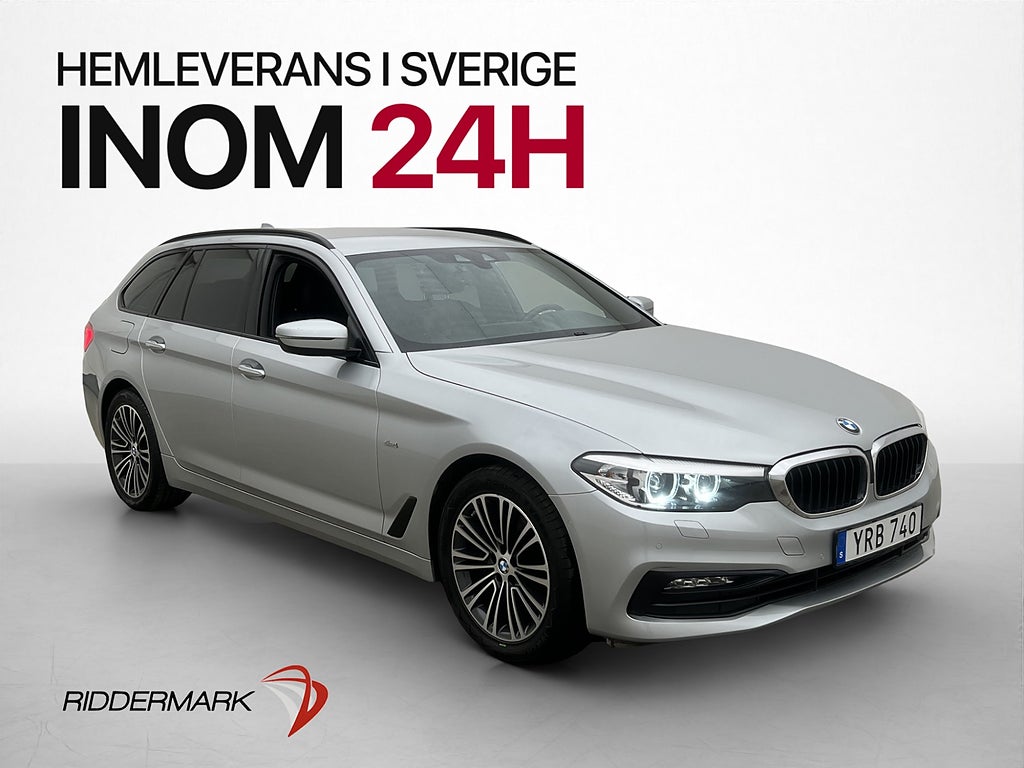 BMW 520d xDrive 190hk Sport Line Drag Kamera Apple CarPlay