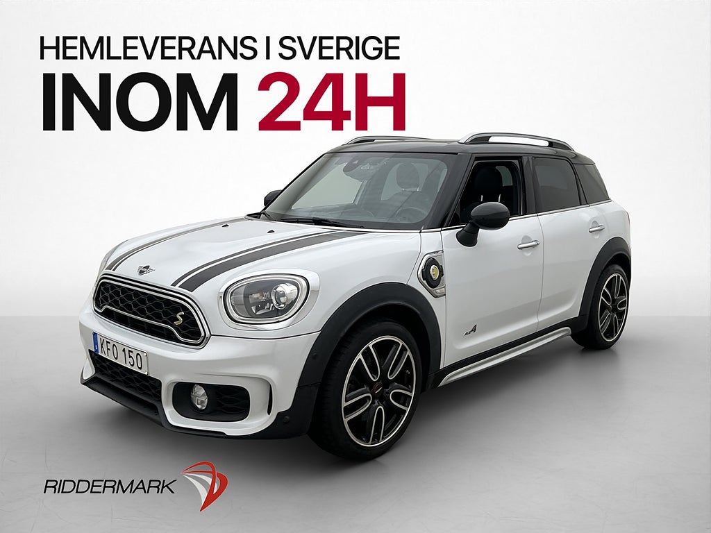 MINI Countryman PHEV ALL4 JCW Maximize Pano H/K Läder Kamera