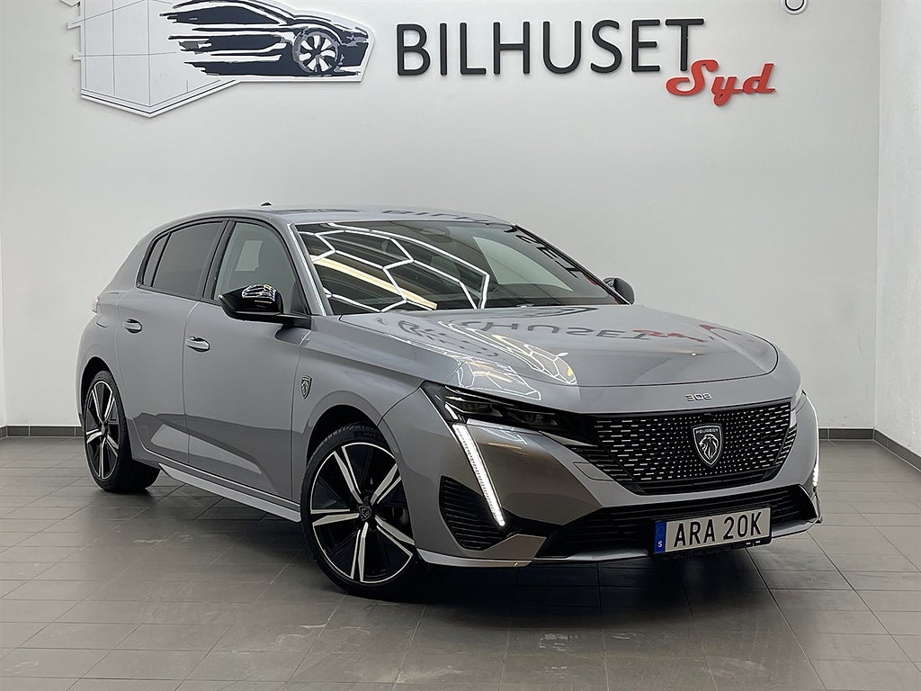 Peugeot 308 1.2 PureTech 130hk Navi/Bkamera/Carplay/Keyless/Nyservad