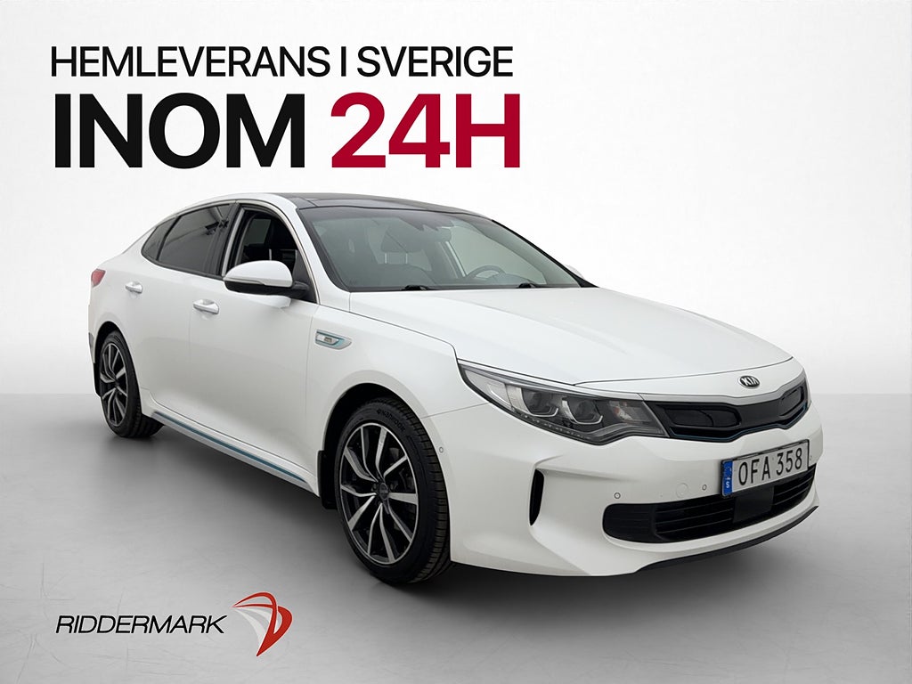 Kia Optima Plug-in 205hk Advance Plus 2 Pano H/K Skinn