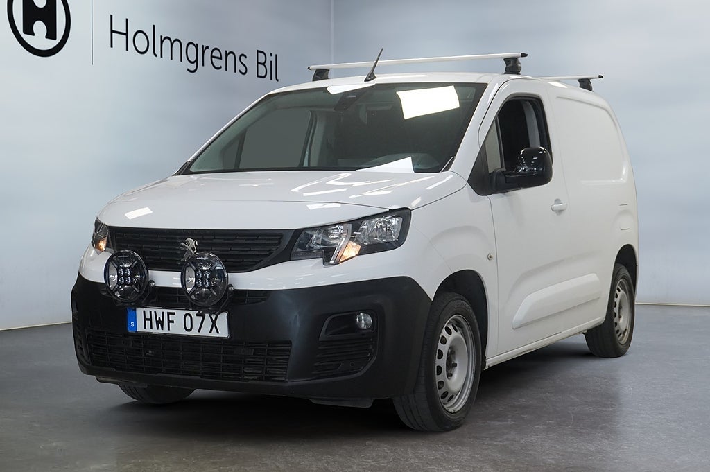 Peugeot Partner 130hk BlueHDi Värm Drag Backkamera | Ränta 2,99%