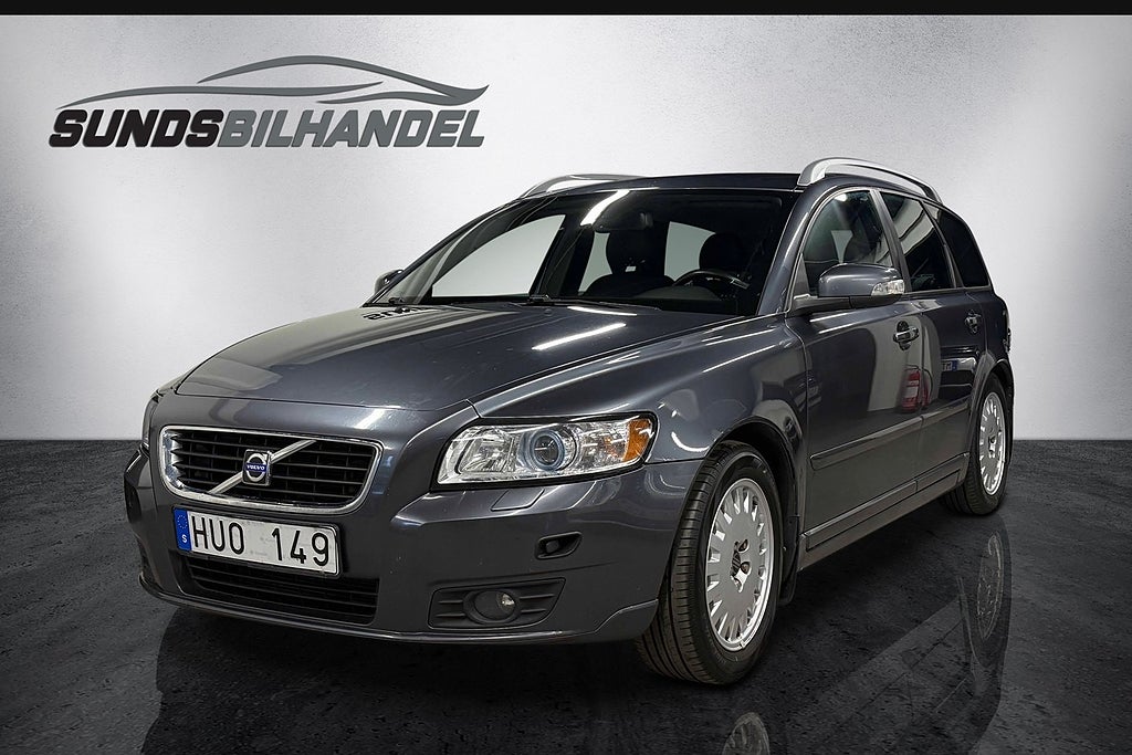 Volvo V50 1.8 Flexifuel Summum Drag Nybesiktigad 