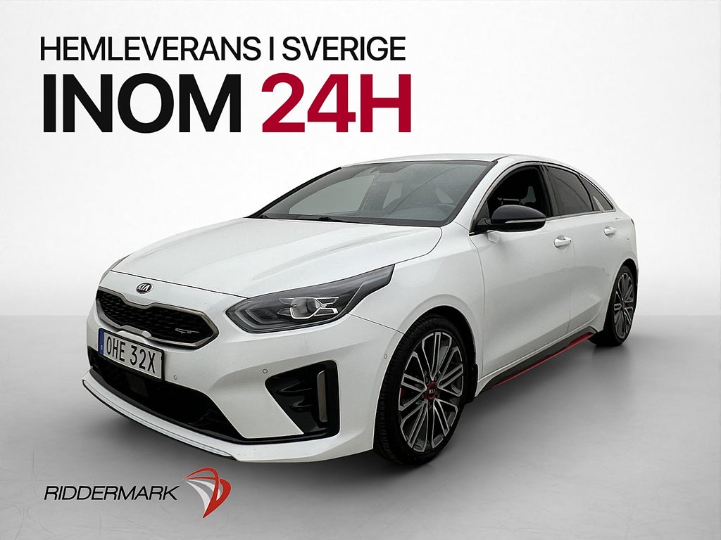Kia ProCee'd GT 204hk JBL Kamera Navi Halvskinn CarPlay