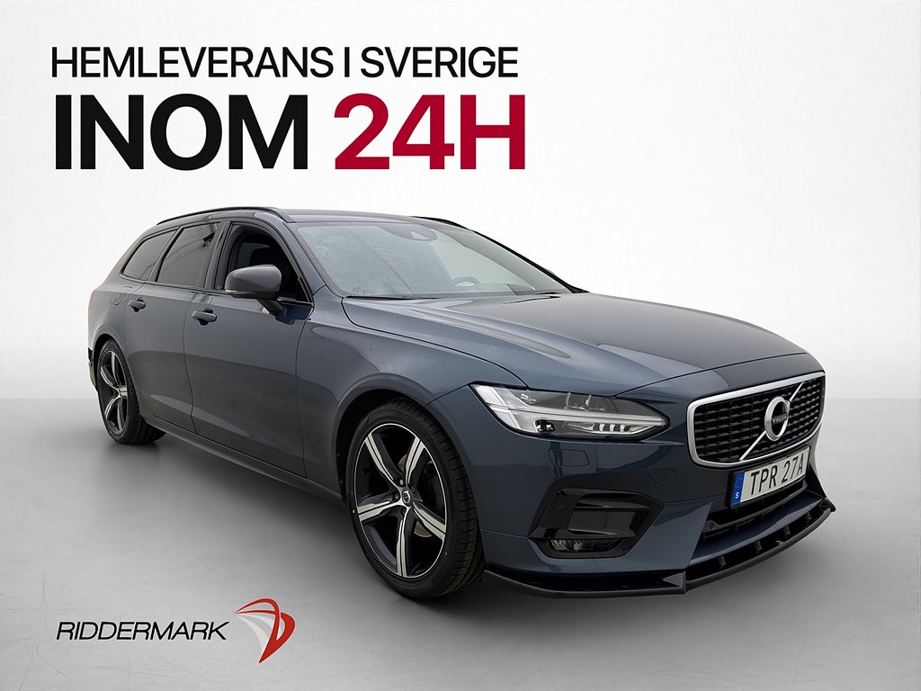 Volvo V90 T4 R-Design VOC Värmare Kamera CarPlay Navi Drag