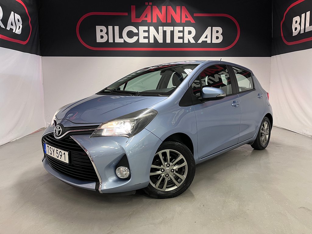 Toyota Yaris 1.33 Dual VVT-i Active 1Ägare B-kamera Nyservad