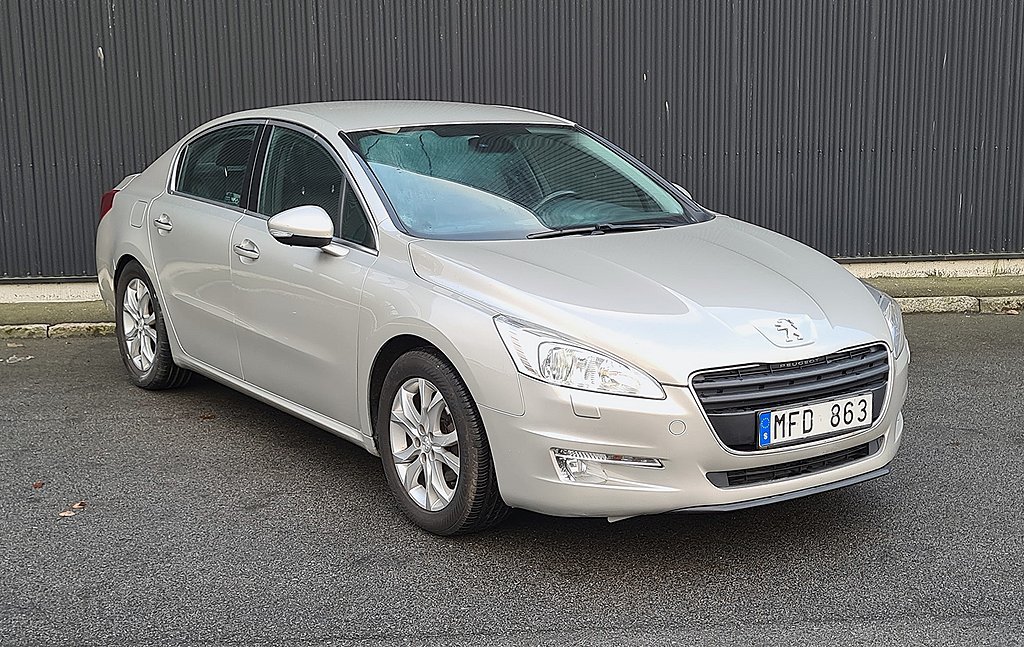 Peugeot 508 2.0 HDi FAP Euro 5, 140 HK, 6-Växlad, Dragkrok