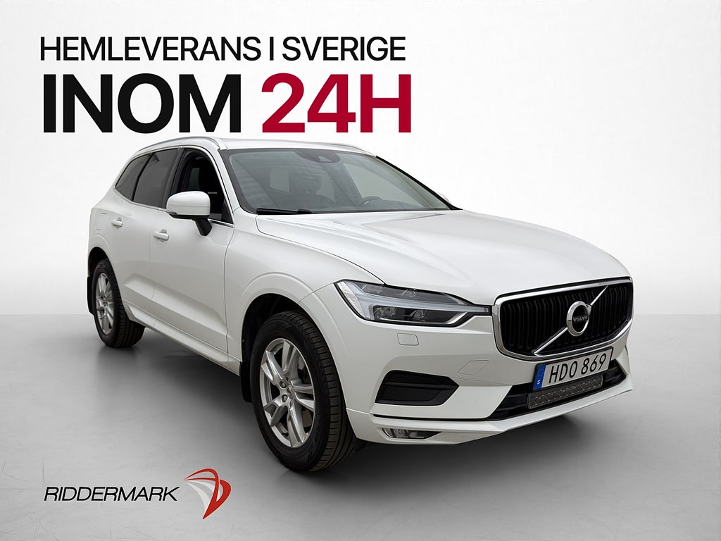Volvo XC60 D4 190hk AWD Momentum D-Värm M-Värm Drag