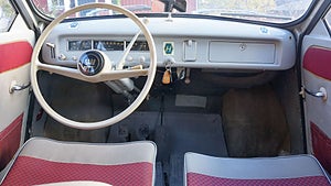 En Saab 93 från 1959 kommer säljas på Bilweb Auctions novemberauktion. Foto: Bilweb Auctions. 
