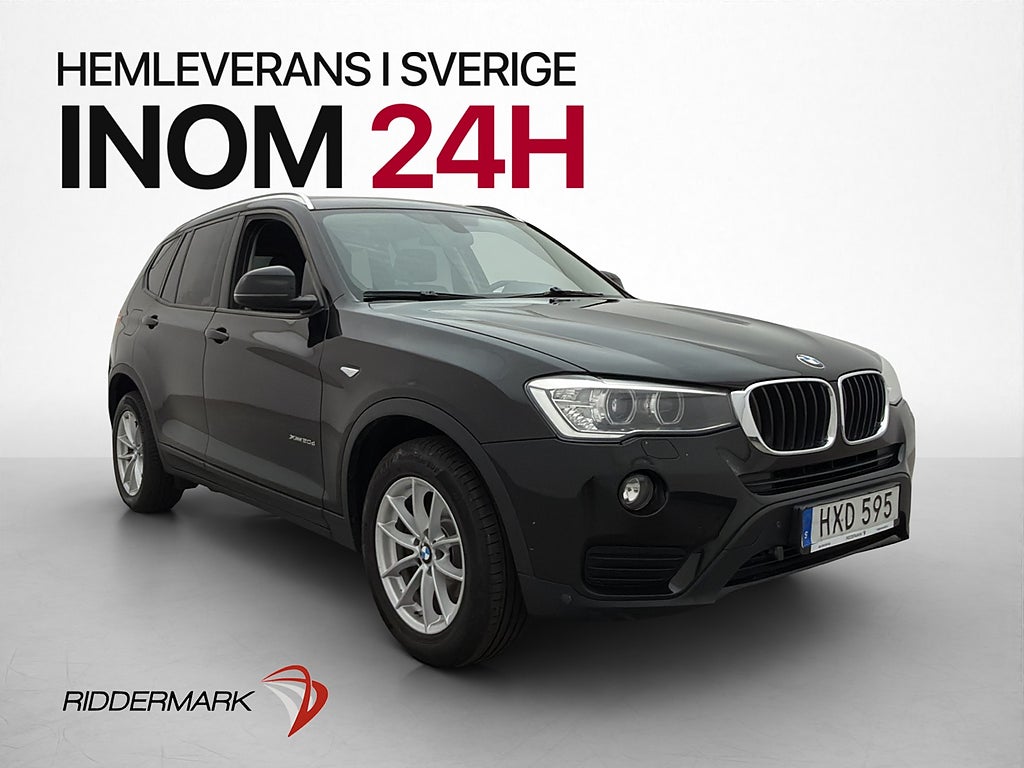 BMW X3 xDrive20d M-Värmare P-Sensorer Elstolar Dragkrok