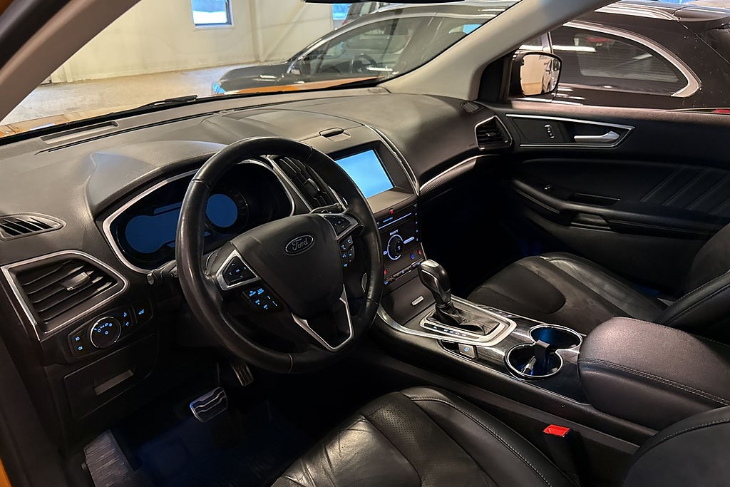 Ford Edge 2.0 TDCi Bi-Turbo AWD Aut Drag P-Värmare Sov hjul  miniatyr 6