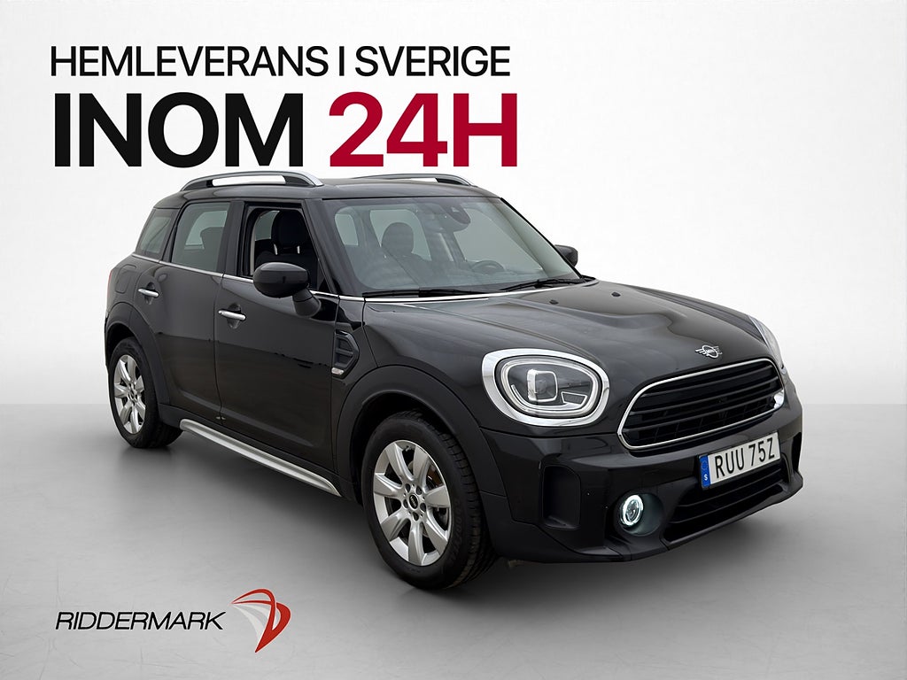 MINI Countryman Cooper Kamera Navi Rattvärme CarPlay
