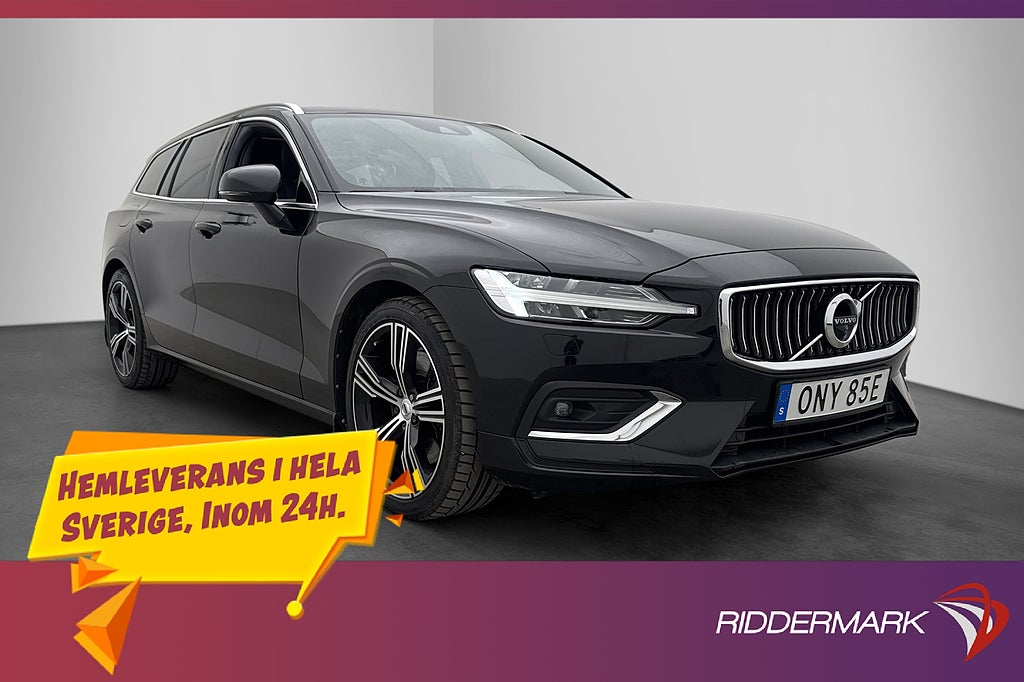 Volvo V60 T5 Inscription VOC Pano H/K 360° HuD Skinn Moms