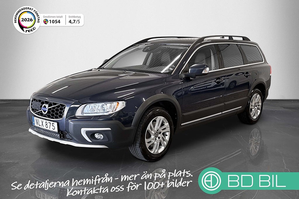 Volvo XC70 D4 AWD Summum KAMREM BYTT DRAGKROK SKINN TVÅ BRUKARE 