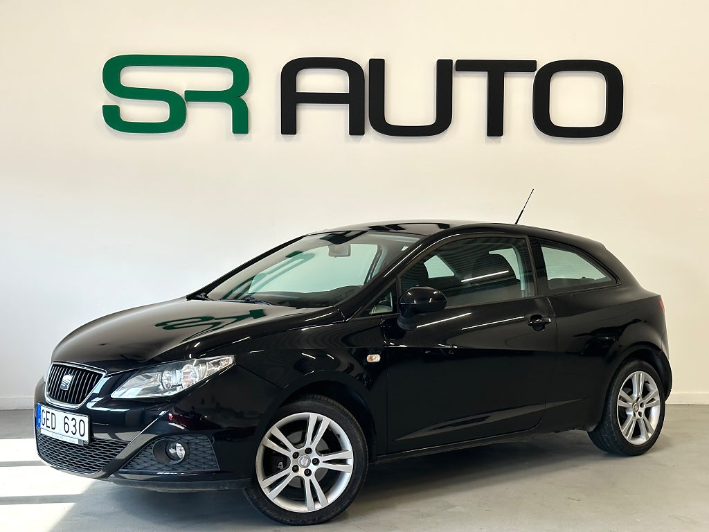 Seat Ibiza 3-dörrar 1.6 16v Sport | Automat | SoV-Hjul 
