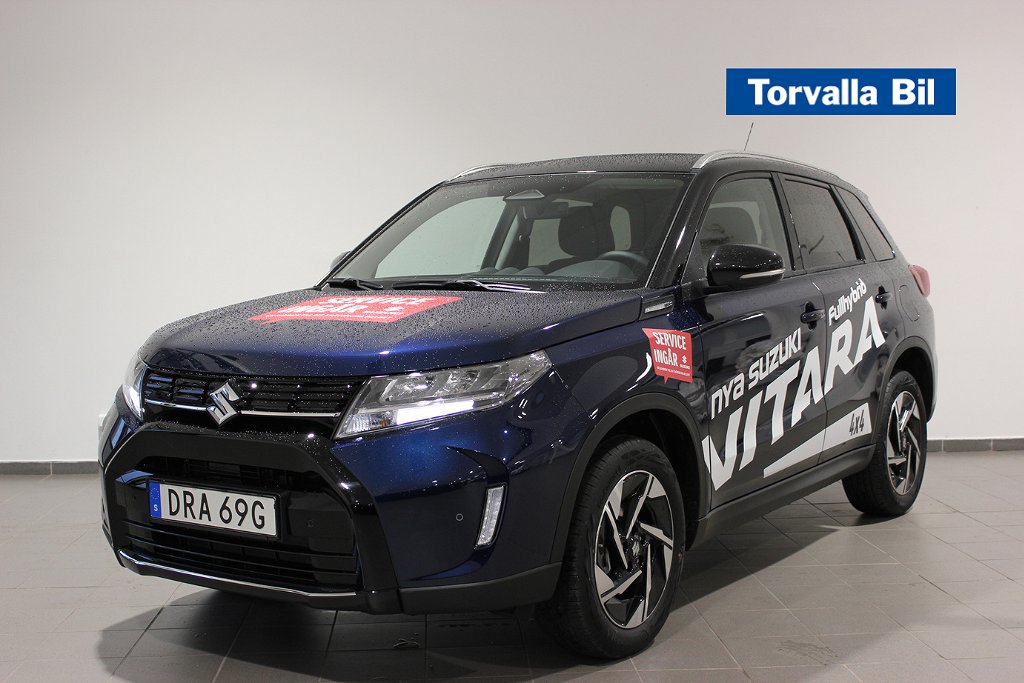 Suzuki Vitara HEV Fullhybrid 115hk 3 års Fri service