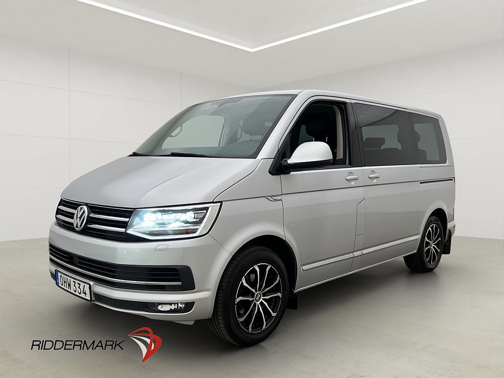 Volkswagen Multivan Värm Drag B-Kam El-Dörrar CARPLAY 7-Sits