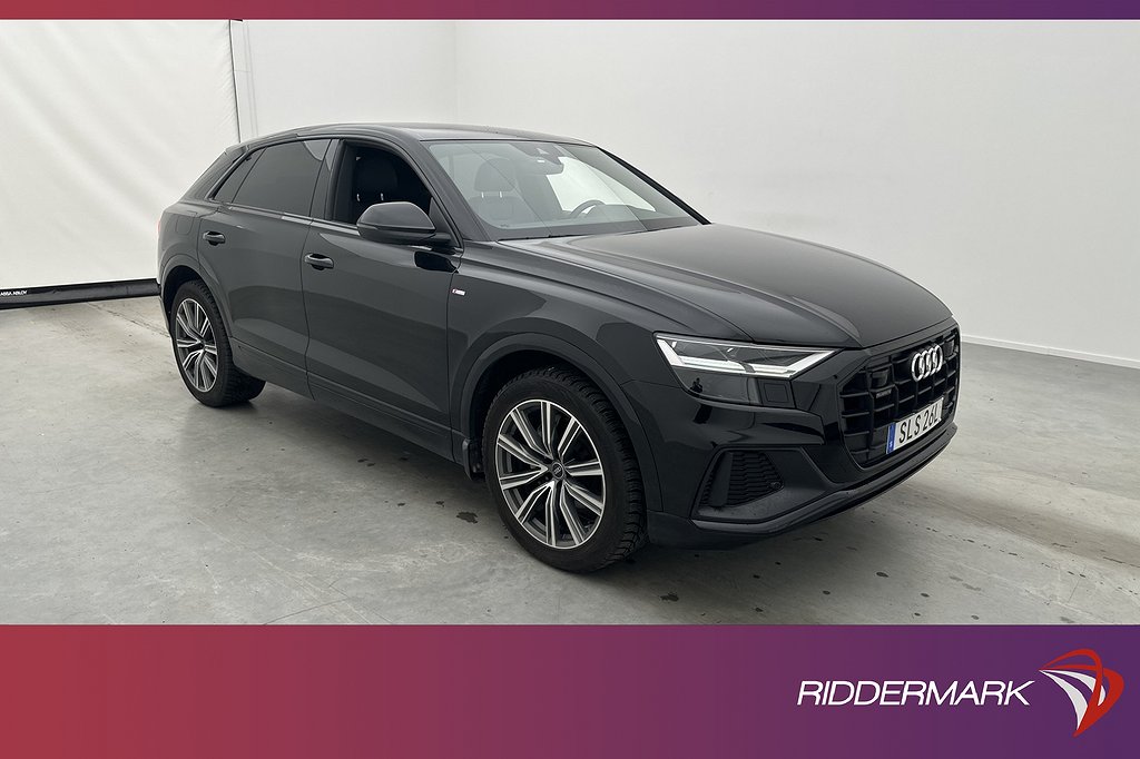 Audi Q8 50 TDI Q S-Line Luft Cockpit Värm Kamera Navi Drag