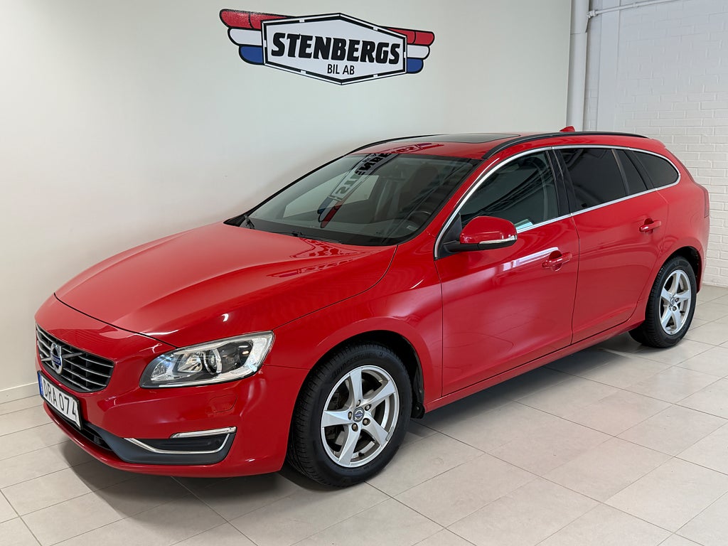 Volvo V60 D4 Momentum Värmare,Drag,Taklucka,SoV Hjul thumbnail