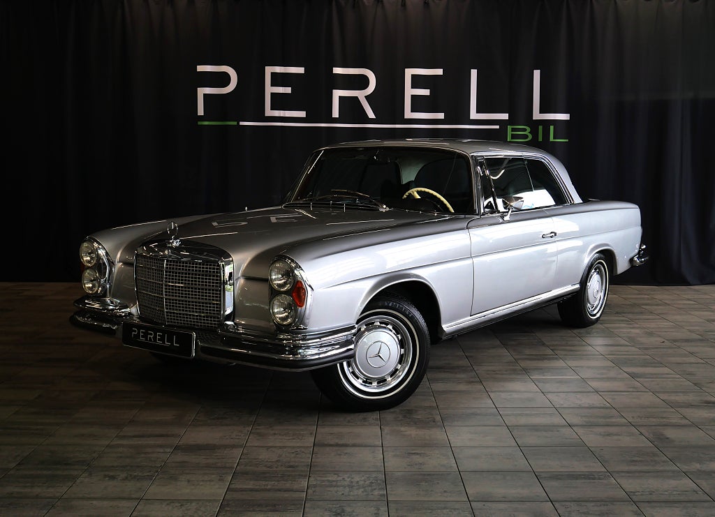 Mercedes-Benz 280 SE 3.5 Coupé "Flachküler" /Svensksåld/Mkt fin