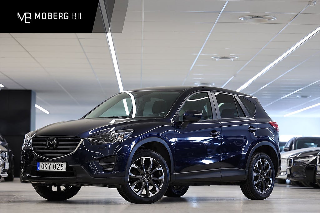 Mazda CX-5 2.5 AWD 192hk Optimum BOSE Navi Läder B-kamera