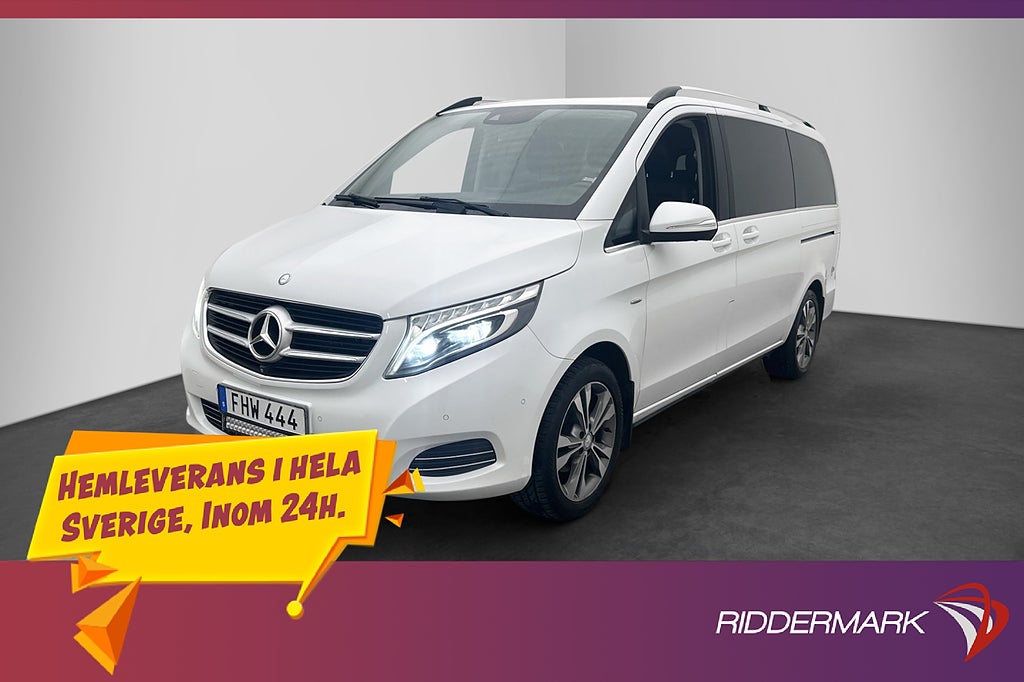 Mercedes-Benz V 220 Avantgarde Värmare Skinn 360° El-Dörrar