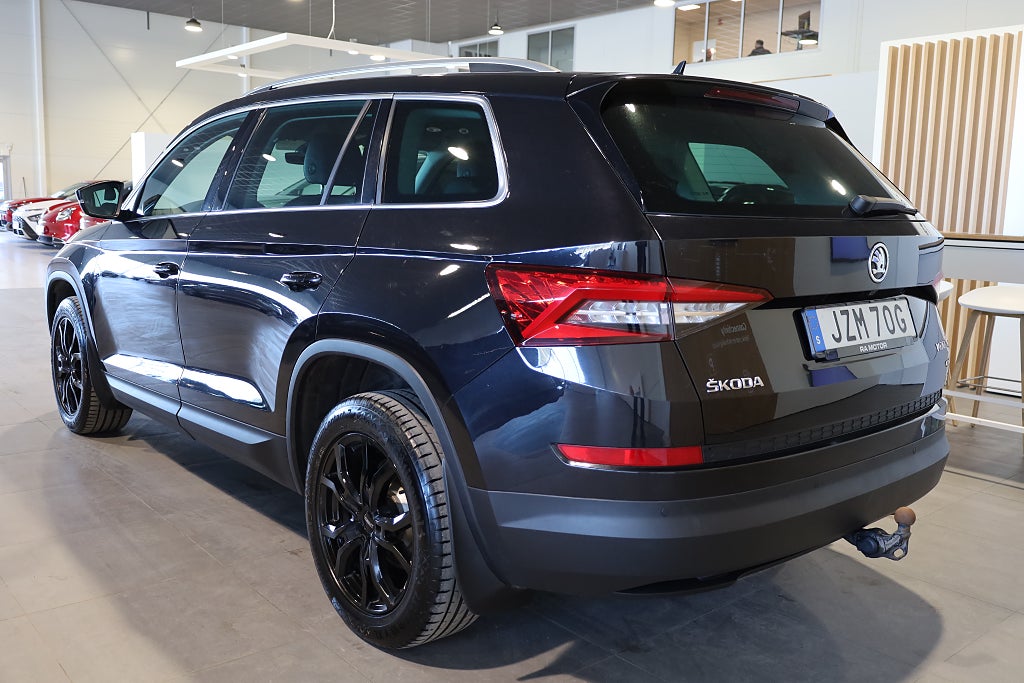 Skoda Kodiaq TDI 190hk 4x4 7-Sits |Drag|D-värm|Cockpit|Läder|
