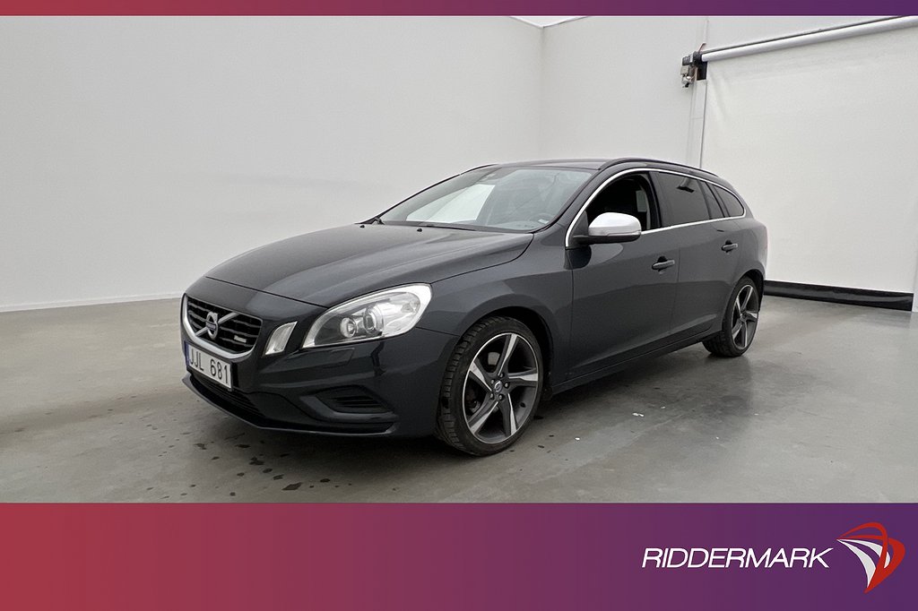 Volvo V60 D4 163hk R-Design P-Värmare Skinn Keyless Sensorer