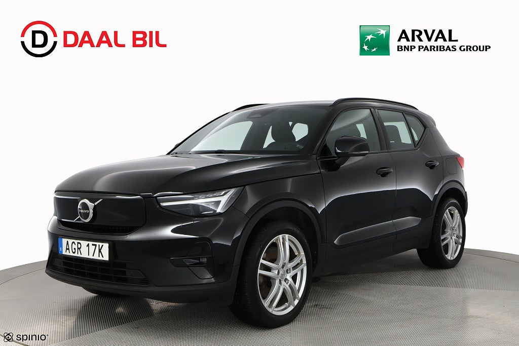 Volvo XC40 RECHARGE SINGLE MOTOR 69kWh 231HK PLUS DRAG VÄRM B-KAM
