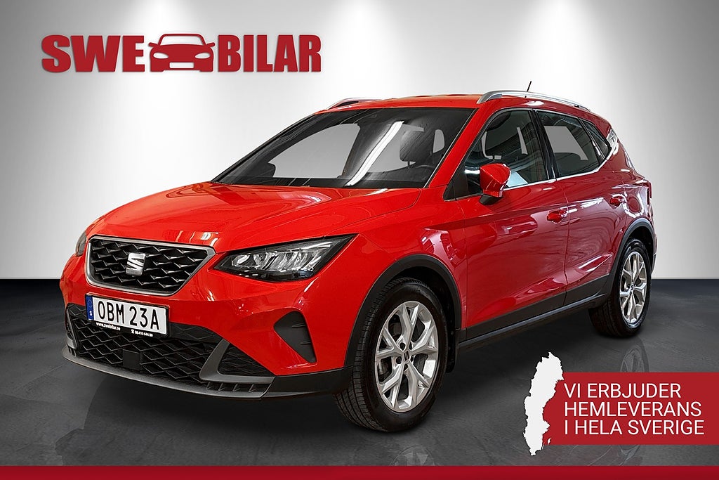 Seat Arona 1.0 TSI FR P-Sens Cockpit AUTO CarPlay NYBESS MOMSBIL
