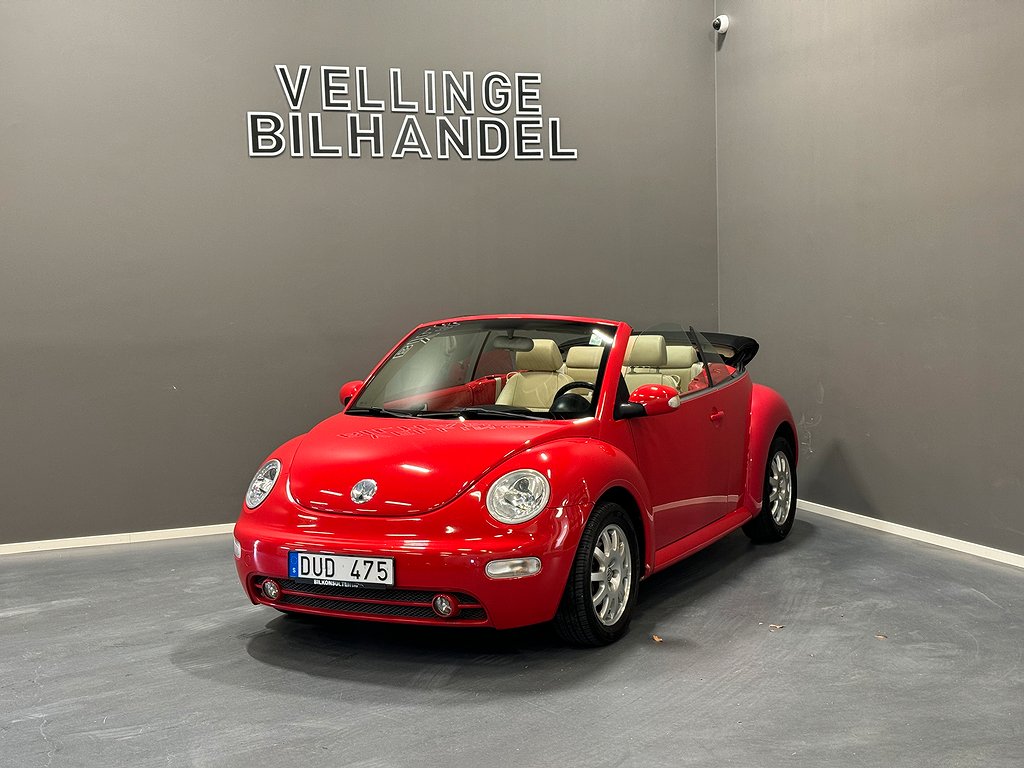 Volkswagen New Beetle Cabriolet 1.4 RÄNTEKAMPANJ 3,95%