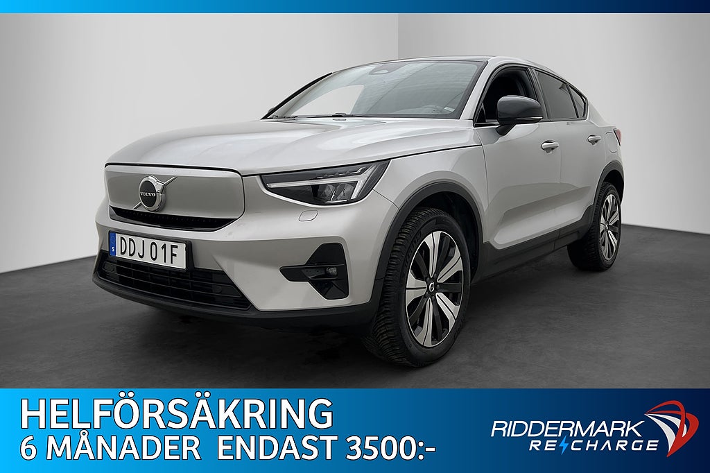Volvo C40 Plus Värmepump Pano Kamera BLIS Rattvärme Keyless
