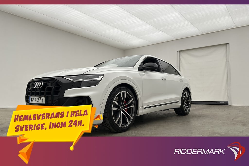 Audi SQ8 Quattro Värm Drag Pano 360° B&O Luft Ambient MOMS