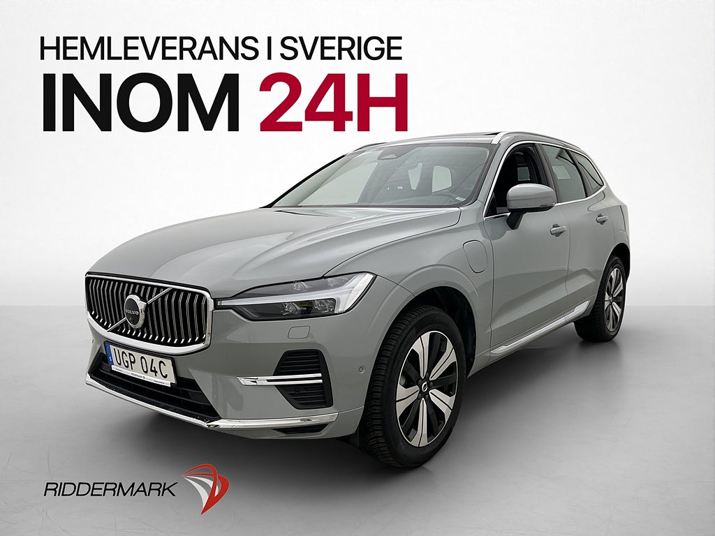 Volvo XC60 T6 Plug-In Hybrid AWD Värmare Pano Drag 360° BLIS