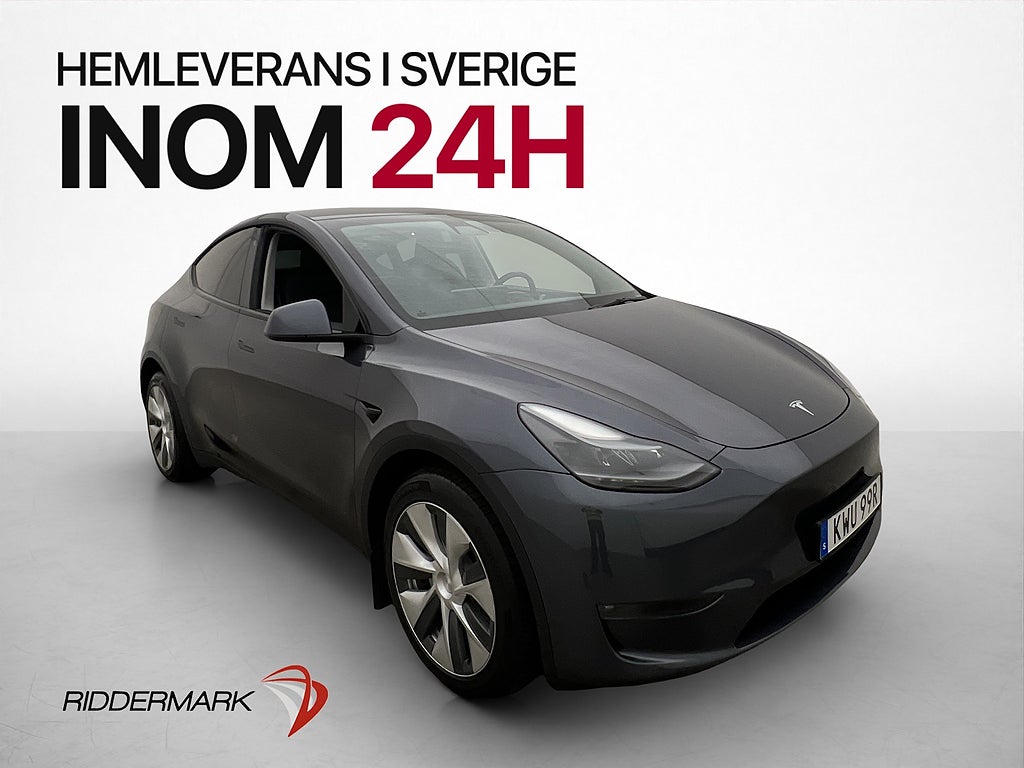 Tesla Model Y Long Range AWD Drag Autopilot Svensksåld