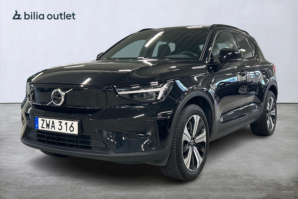 Volvo XC40 Recharge Twin Ultimate 408hk Pano H/K Drag 360°k