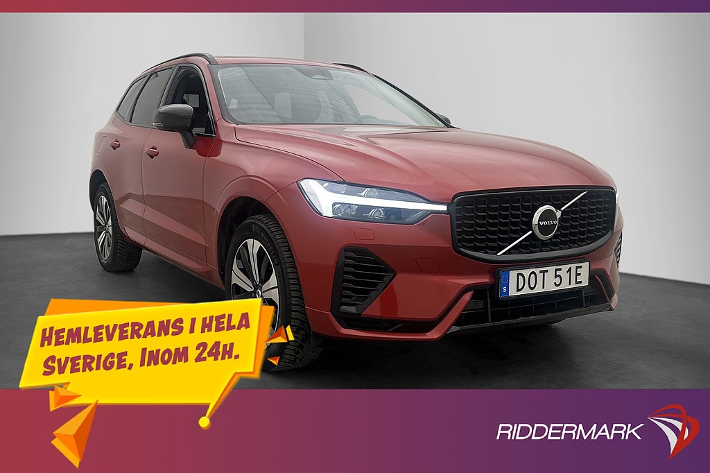 Volvo XC60 Recharge T6 AWD Plus Dark Värmare Drag Panorama